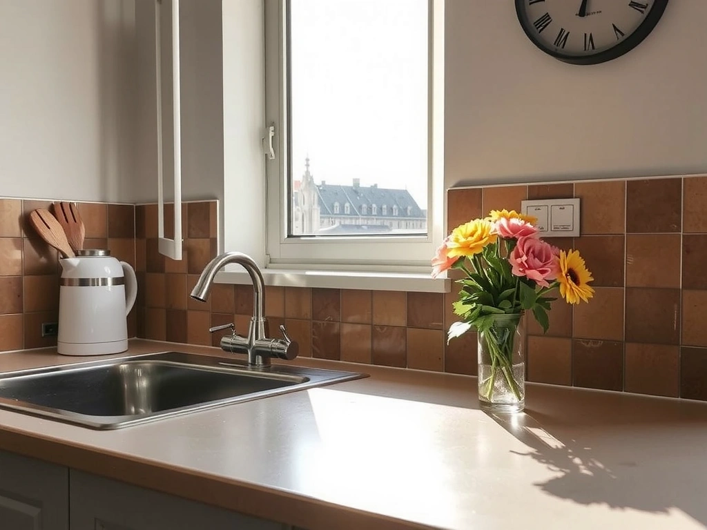 Čistá kuchyň v Praze